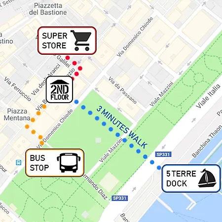 2nd Floor - 5 Terre Апартаменты *